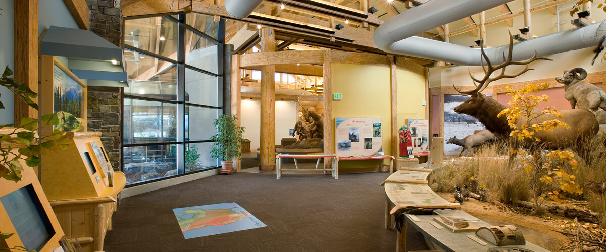 Inside the RMEF Visitor Center