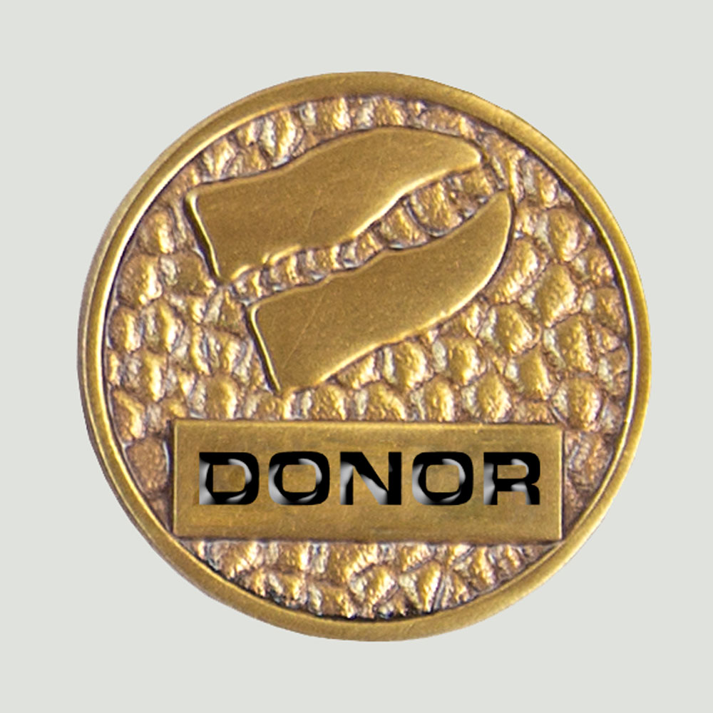 Gold Donor Coin